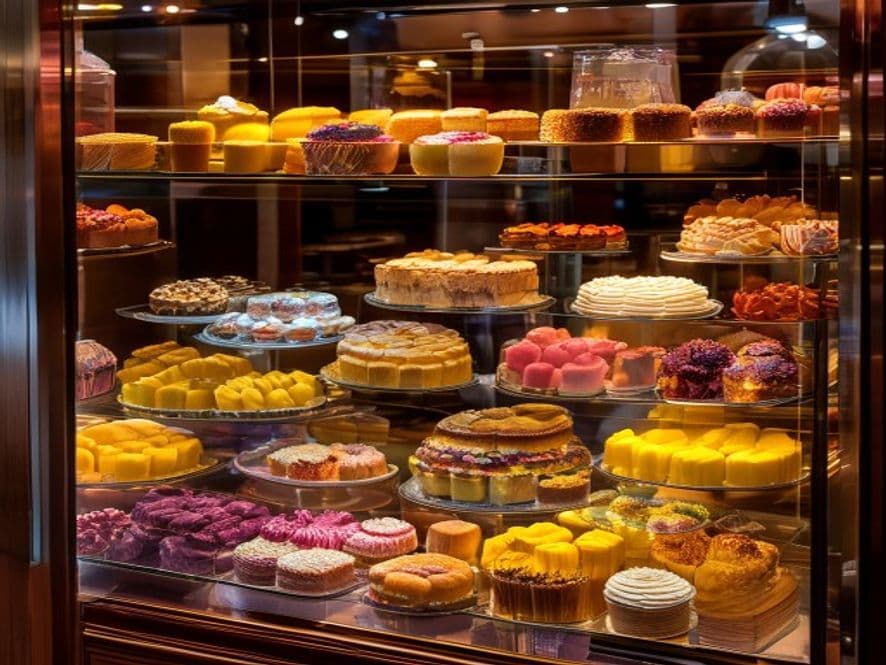 Doces e bolos